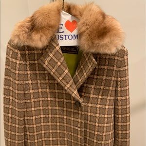 Elegant sophisticated Loro Piana cashmere fur